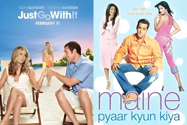 Bollywood to Hollywood - Just-Go-with-It-Maine-Pyaar-Kyun-Kiya
